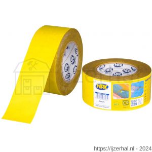 HPX Airtight Indoor papieren afdichtingstape geel 60 mm x 25 m - L51700068 - afbeelding 1