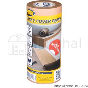 HPX zelfklevend afplak-afdekpapier 148 mm x 30 m - L51700285 - afbeelding 1