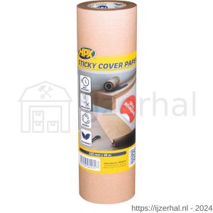 HPX zelfklevend afplak-afdekpapier 222 mm x 30 m - L51700286 - afbeelding 1