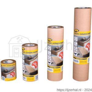 HPX zelfklevend afplak-afdekpapier 222 mm x 30 m - L51700286 - afbeelding 2