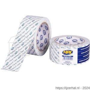 HPX schoonverwijderbare PVC stucloper tape 50 mm x 33 m - L51700039 - afbeelding 1