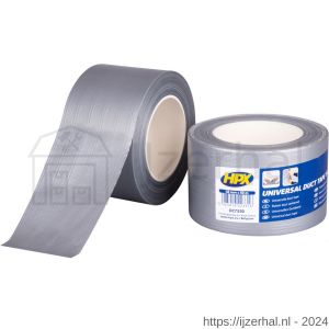 HPX Duct tape 1900 reparatie water- en weerbestendig zilver 75 mm x 50 m - L51700222 - afbeelding 1