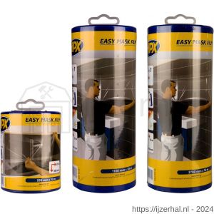 HPX Easy Mask Film afplak crepepapier 1100 mm x 33 m met dispenser - L51700275 - afbeelding 2