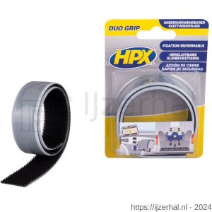 HPX Duo Grip klikband 25 mm x 0,5 m - L51700115 - afbeelding 1