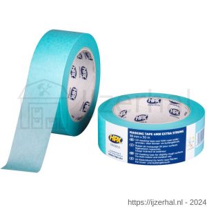 HPX Masking 4900 Extra strong afplaktape lichtblauw 38 mm x 50 m - L51700035 - afbeelding 1