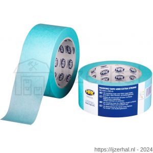 HPX Masking 4900 Extra strong afplaktape lichtblauw 50 mm x 50 m - L51700036 - afbeelding 1