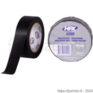 HPX PVC isolatietape zwart 19 mm x 10 m - L51700076 - afbeelding 1