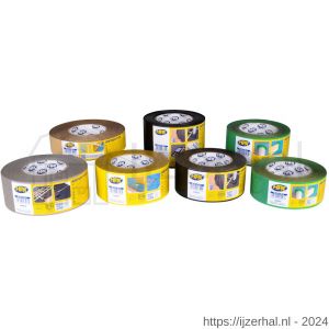 HPX Airtight Indoor papieren afdichtingstape geel 60 mm x 25 m - L51700068 - afbeelding 2