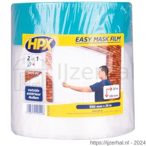 HPX Easy Mask Film Cloth afplak tape 550 mm x 20 m - L51700280 - afbeelding 1