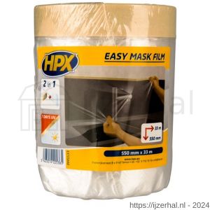 HPX Easy Mask Film afplak crepepapier 550 mm x 33 m - L51700271 - afbeelding 1