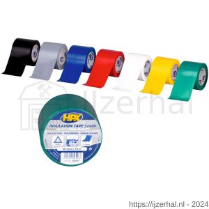 HPX PVC isolatietape zwart 50 mm x 10 m - L51700103 - afbeelding 2