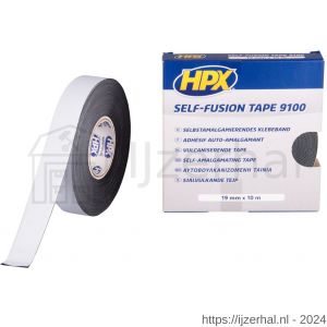 HPX zelfvulkaniserende reparatie tape zwart 19 mm x 10 m - L51700247 - afbeelding 1