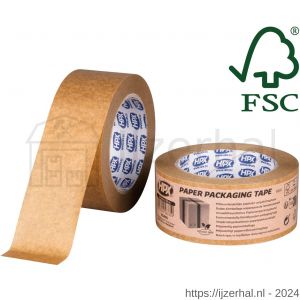 HPX verpakkingstape papier 48 mm x 50 m - L51700262 - afbeelding 1