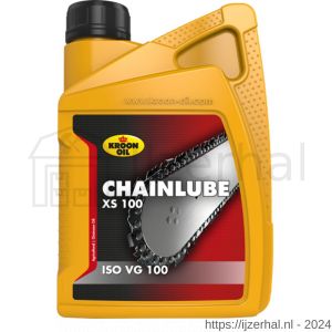 Kroon Oil Chainlube XS 100 kettingzaagolie 1 L flacon - L21500286 - afbeelding 1