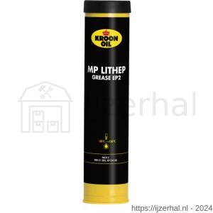 Kroon Oil MP Lithep Grease EP2 vet universeel 400 g patroon - L21500925 - afbeelding 1