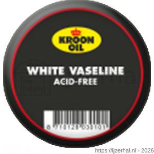 Kroon Oil White Vaseline onderhoud 65 ml blik - L21500913 - afbeelding 1