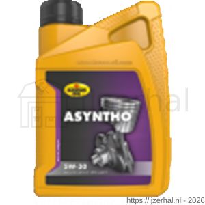 Kroon Oil Asyntho 5W-30 synthetische motorolie Synthetic Multigrades passenger car 1 L flacon - L21500305 - afbeelding 1