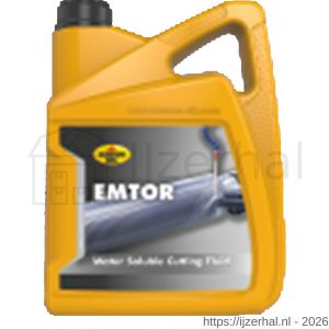 Kroon Oil Emtor koelsmeermiddel emulgeerbare metaalbewerkings olie 5 L can - L21501225 - afbeelding 1
