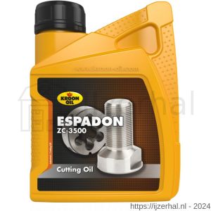 Kroon Oil Espadon ZC-3500 snijolie metaalbewerking 500 ml flacon - L21501144 - afbeelding 1