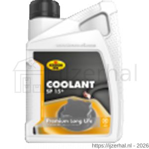 Kroon-Oil Coolant SP 15+ koelvloeistof 1 L flacon - L21501477 - afbeelding 1