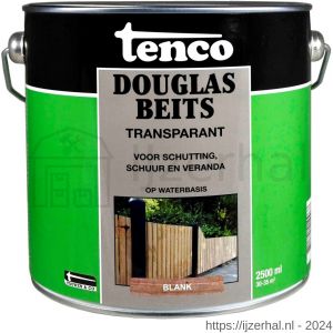 Tenco Douglasbeits transparant blank 2,5 L blik - L40710421 - afbeelding 1