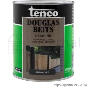 Tenco Douglasbeits dekkend antraciet 1 L blik - L40710396 - afbeelding 1