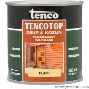 TencoTop Deur en Kozijn houtbeschermingsbeits transparant halfglans blank 0,25 - L40710387 - afbeelding 1