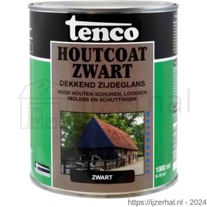 Tenco Houtcoat houtcoating dekkend waterbasis zijdeglans 1 L blik - L40710374 - afbeelding 1