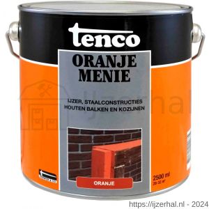 Tenco Oranje menie 2,5 L blik - L40710335 - afbeelding 1