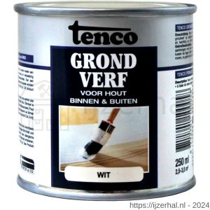 Tenco Grondverf wit 0,25 L blik - L40710091 - afbeelding 1