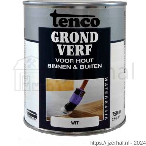 Tenco Grondverf waterbasis wit 0.75 L blik - L40710094 - afbeelding 1