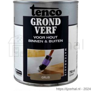 Tenco Grondverf waterbasis grijs 0.75 L blik - L40710096 - afbeelding 1