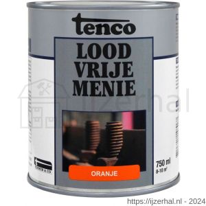 Tenco Loodvrije menie grondverf oranje 0,75 L blik - L40710079 - afbeelding 1