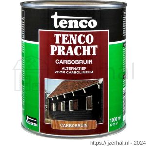 TencoPracht houtbeschermingsbeits Carbobruin 1 L blik - L40710214 - afbeelding 1