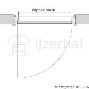 Ellen valdorpel accessoires Ellen Matic Elegance cassette RVS 100 cm - L51010314 - afbeelding 4