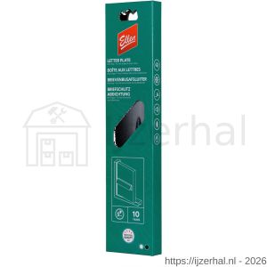 Ellen brievenbusafsluiter tochtklep Letter Plate Lid zwart - L51010422 - afbeelding 2