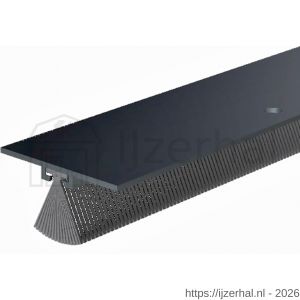 Ellen dorpelprofiel met borstel aluminium Invisible 100 cm - L51010354 - afbeelding 1