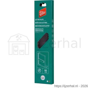 Ellen brievenbusafsluiter tochtklep Letter Plate Basic Lid bruin - L51010421 - afbeelding 2