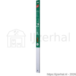 Ellen dorpelprofiel met borstel kunststof zelfklevend Comfort transparant 100 cm - L51010360 - afbeelding 2