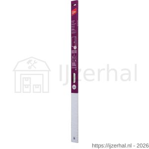Ellen dorpelprofiel met borstel aluminium De Luxe 100 cm - L51010355 - afbeelding 2
