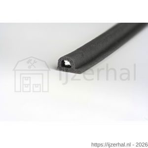Ellen inbouwprofiel tochtband kunststof zelfklevend Weatherstrip Medium gemiddelde kier wit 7.5 m - L51010407 - afbeelding 4