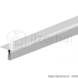 Ellen dorpel tochtprofiel met borstel aluminium IBS-90-18 100 cm - L51010124 - afbeelding 1