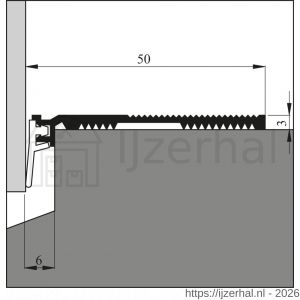Ellen slijtdorpelprofiel ANB-7 100 cm - L51010236 - afbeelding 3