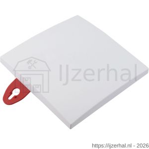 Q-Link plafondplaat vierkant 110x110 mm wit - L50400992 - afbeelding 1