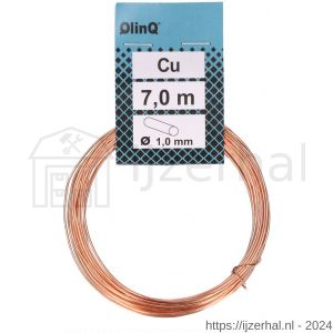 QlinQ koperdraad 1 mm 7 m rol - L40850980 - afbeelding 1