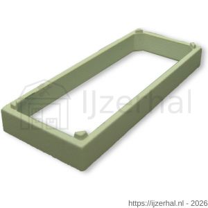 Dulimex DX RBM TP1000 WE tussenplaat voor RBM zamac epoxy coating wit - L30202673 - afbeelding 1