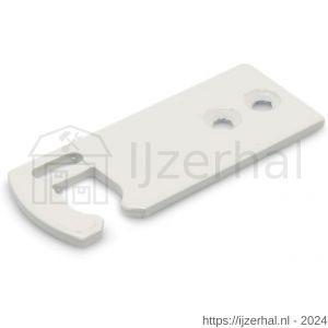 Dulimex DX SH 865B sluithaak vlak model links voor tuimel- en draai kiep-ramen staal wit geepoxeerd - L30204961 - afbeelding 1