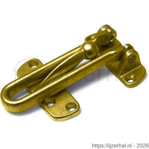 Dulimex DX KSH 941B verende kierstandhouder voor naar binnen draaiende deuren en ramen vermessingd - L30202251 - afbeelding 1