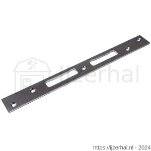 Dulimex DX HSP 3030B rechte sluitplaat 300x30x3 mm staal verchroomd - L30202069 - afbeelding 1