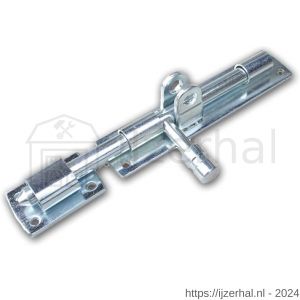 IBFM HSG 100H hangslotgrendel diameter 12 mm horizontaal 100 mm verzinkt - L30204929 - afbeelding 1